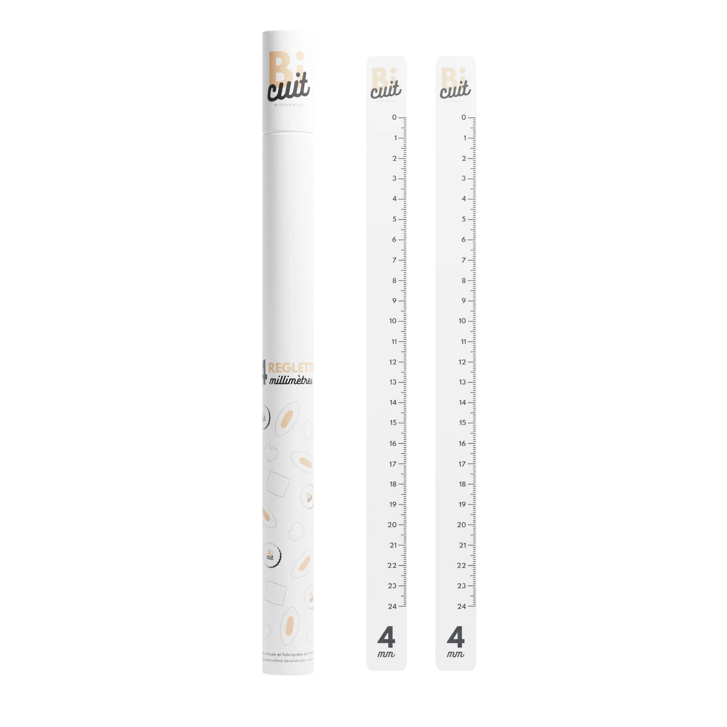 Les réglettes 4mm Bicuit