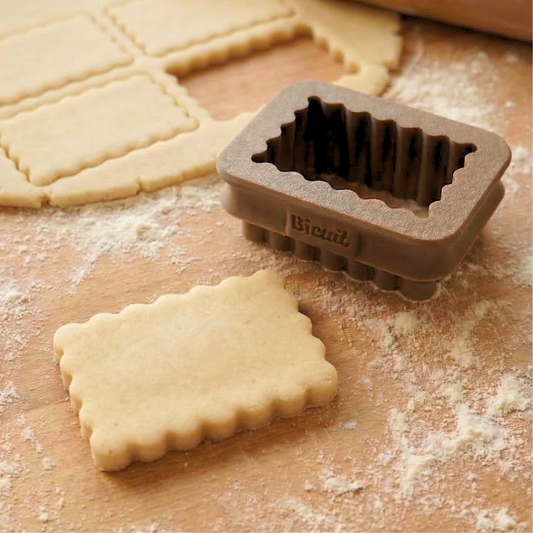 Emporte-pièce biscuit ondulé