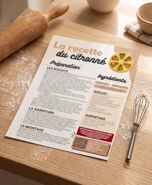 La fiche recette + vidéo du Citronné