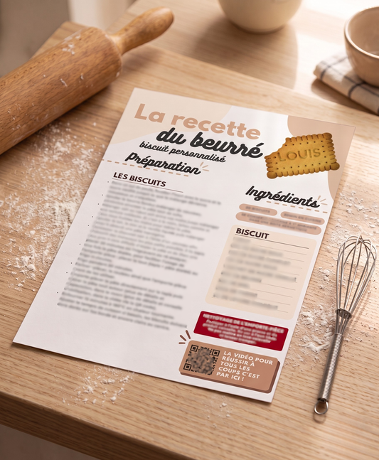La fiche recette + vidéo du Beurré