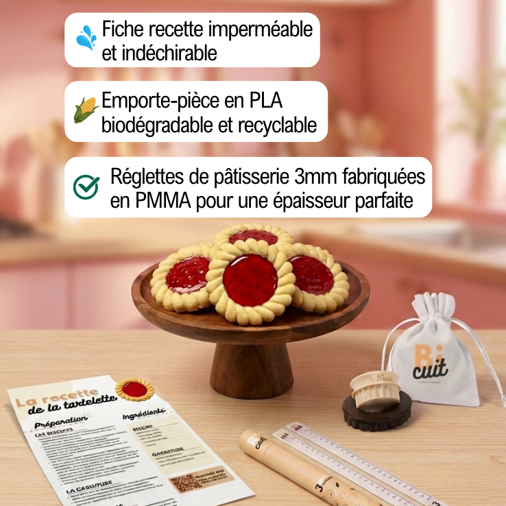 Le kit Tartelette