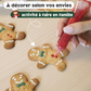 Stylo alimentaire goût choco - Blanc
