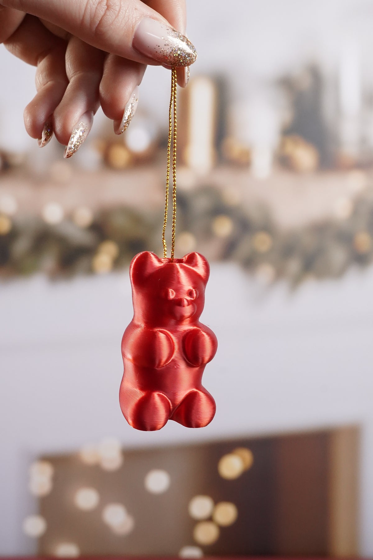 Ourson Rouge - décoration de Noël