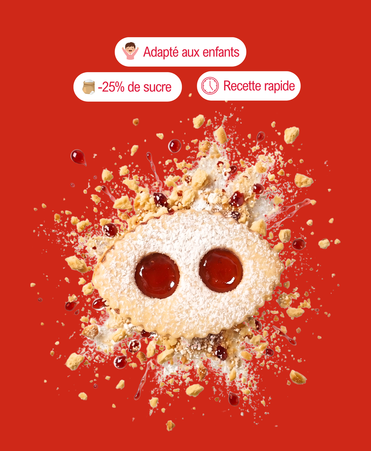 La fiche recette + vidéo des Lunettes