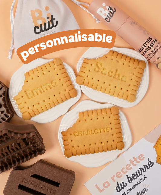 Le kit Beurré : biscuit personnalisé