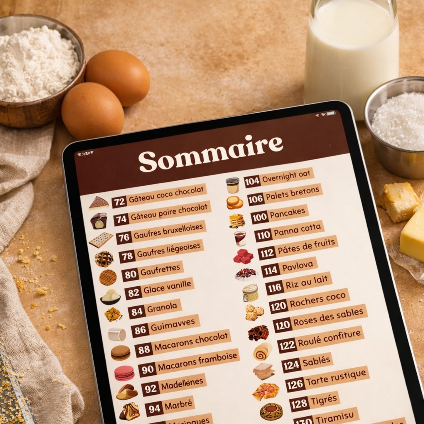 Le ebook de recette 2025 (version numérique)